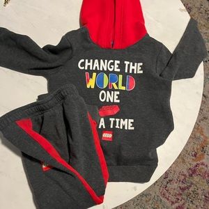 Lego sweat set boys size 5-6
